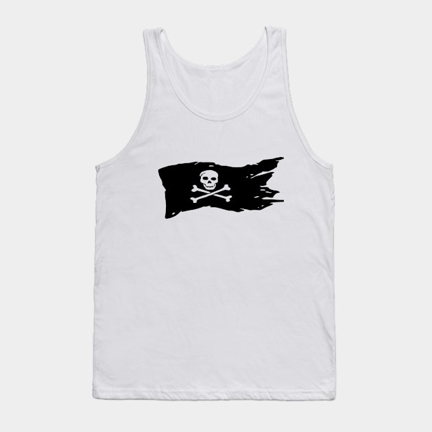 Skull Tank Top by Tee-ps-shirt